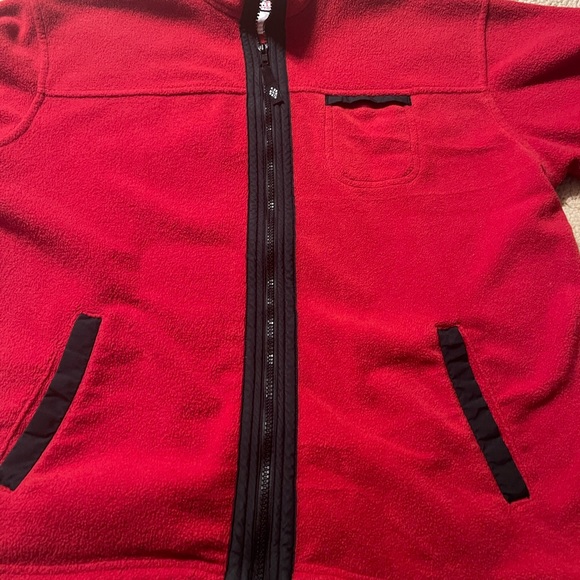 Alpine Tek Palmetto’s Red Fleece Zip Up Jacket Unisex Size M - Picture 4 of 9